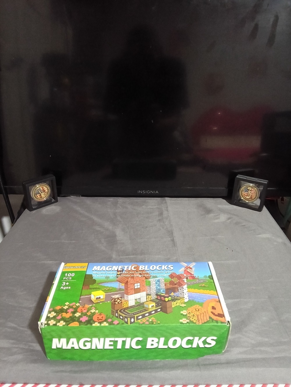 Magnetic Blocks Building Set - Green